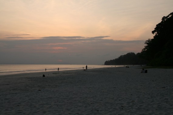 Sunset at Beach No 7, Havelock Island, Andamans