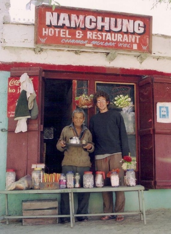 Earl in Mulbekh, Ladakh, India