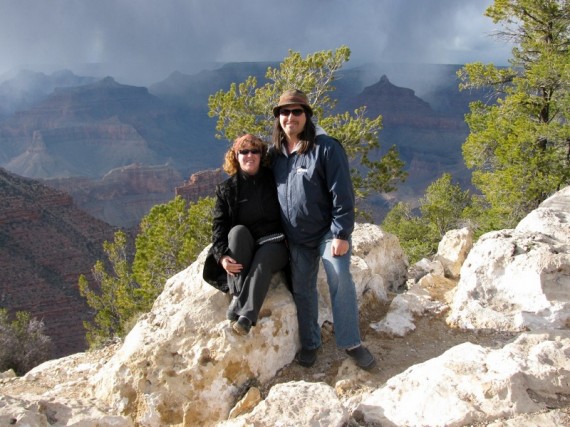 Chris & Cherie at Grand Canyon National Park-8