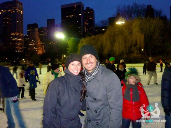 Anthony & Elise in New York at Christmas
