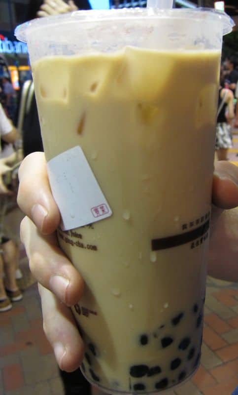 Gong Cha Bubble Tea, Hong Kong