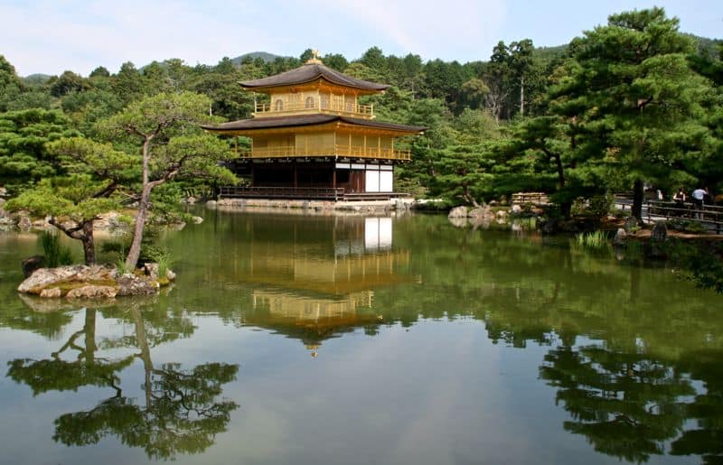 Golden Pavilion or Kinkaku-ji