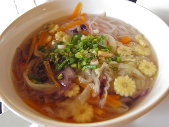 Thai noodle soup at Hawana Restaurant
