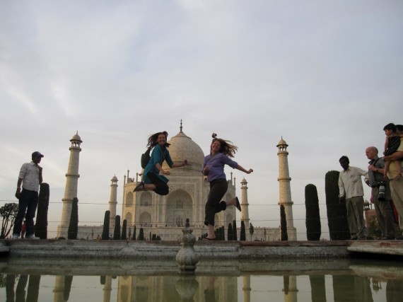 Shannon at Taj Mahal, India Shannon at Taj Mahal, India