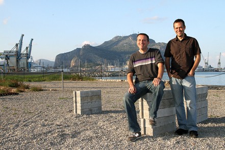 Mike and Juergen in Sicily