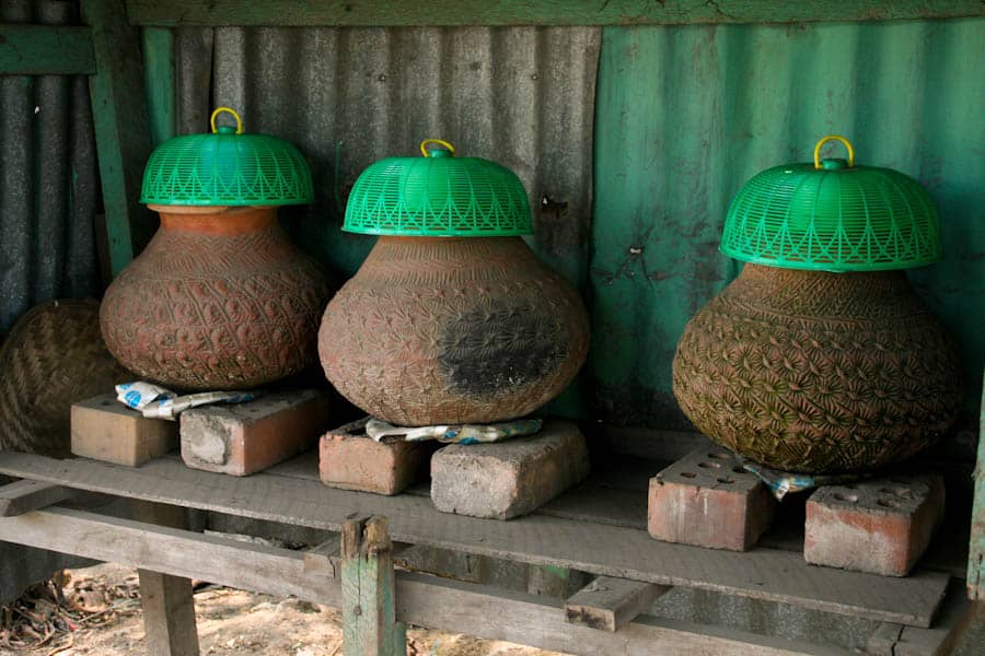 Water pots Burma