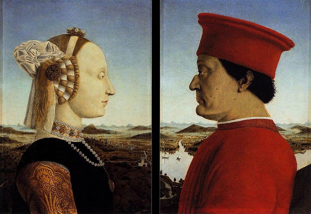 Piero della Francesca Duke and Duchess of Urbino