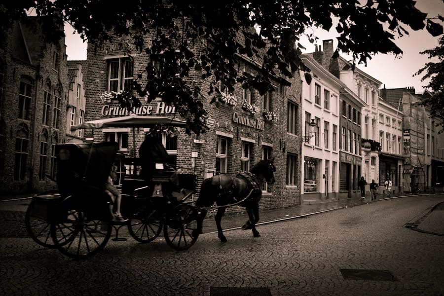 Bruges horse carriages