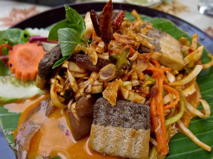 Thai Banana Flower Salad