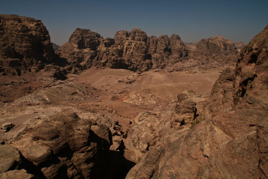 Wadi Farasa scenery, Petra
