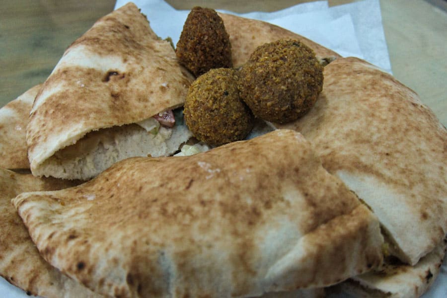 Falafel at Al Muhandas, Aqaba