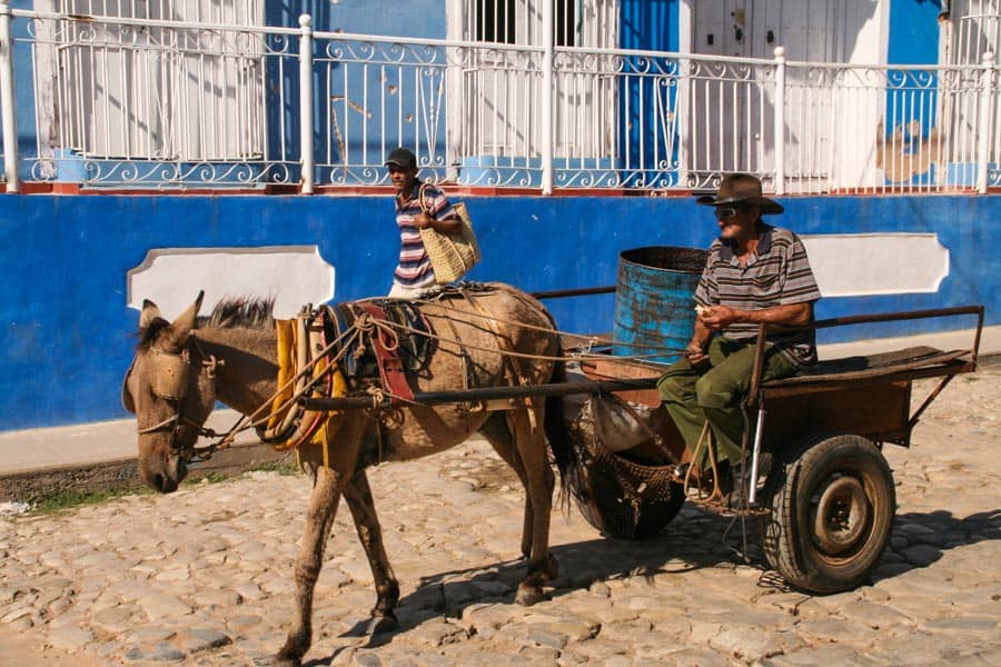 Horse cart, Trinidad, Cuba