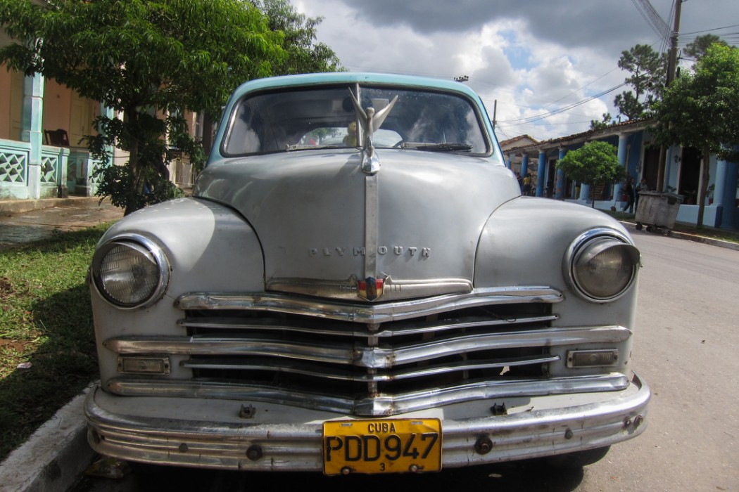 Classic car in Vinales, Cuba