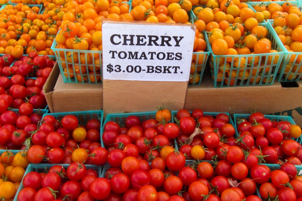 Cherry Tomatoes at the Ferry Building