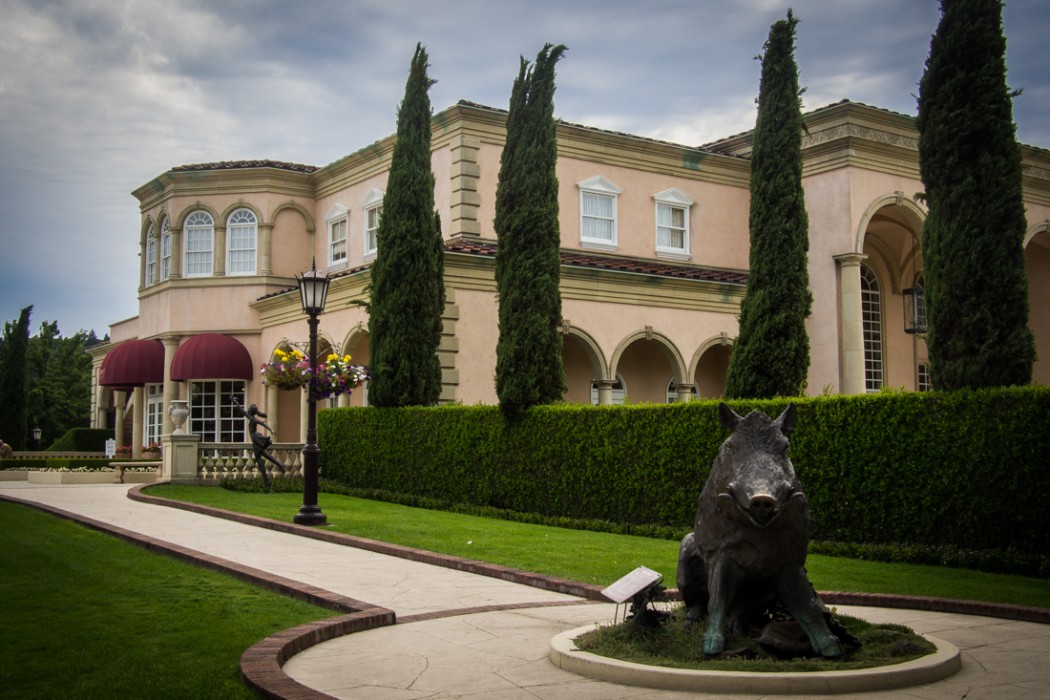 Ferrari Carano winery, one of the best things to do in Sonoma, California.