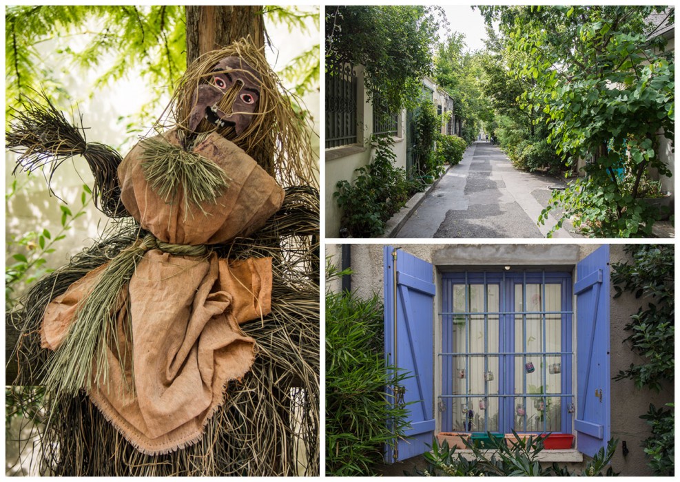 Discovering a hidden corner of Belleville, full of surprises