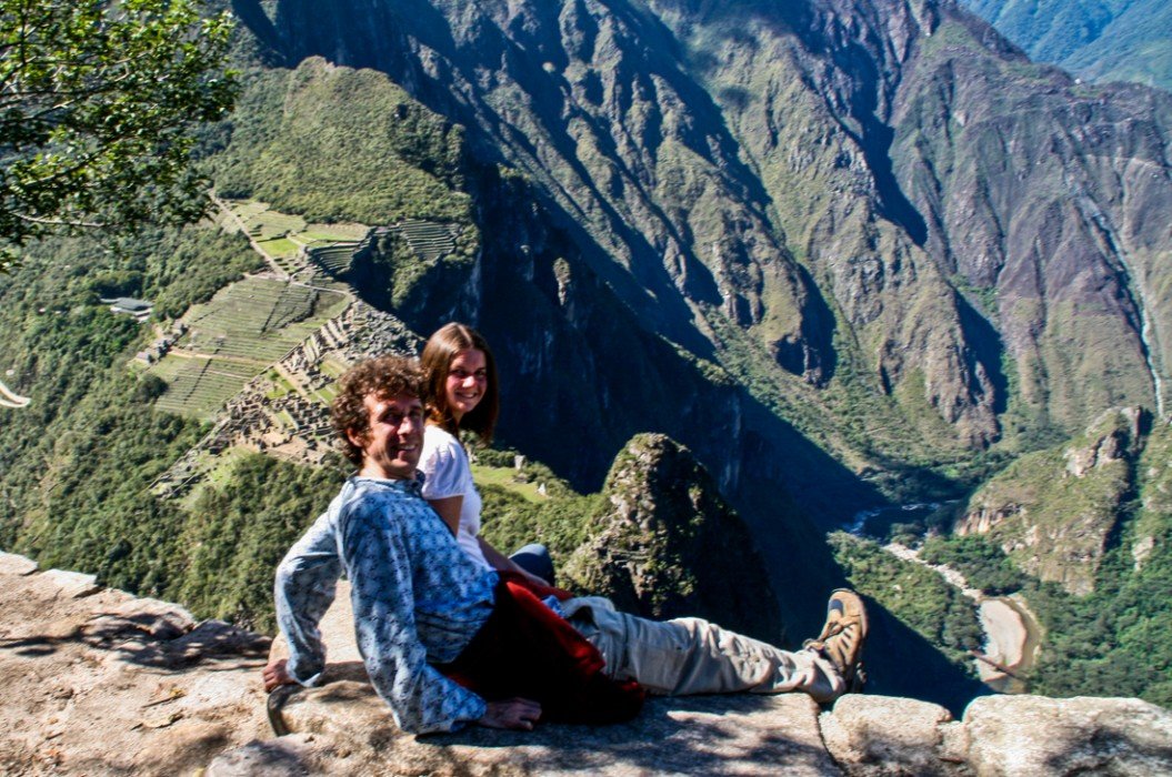 Us at Machu Picchu