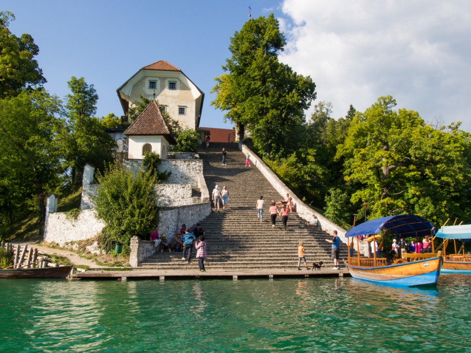 Lake Bled island