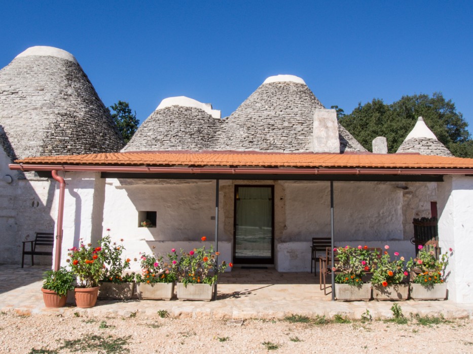 Our trulli at Masseria Ferri in Valle d'Itria