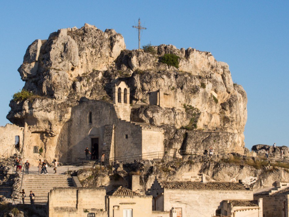 The cave church Madonna de Idris, Matera