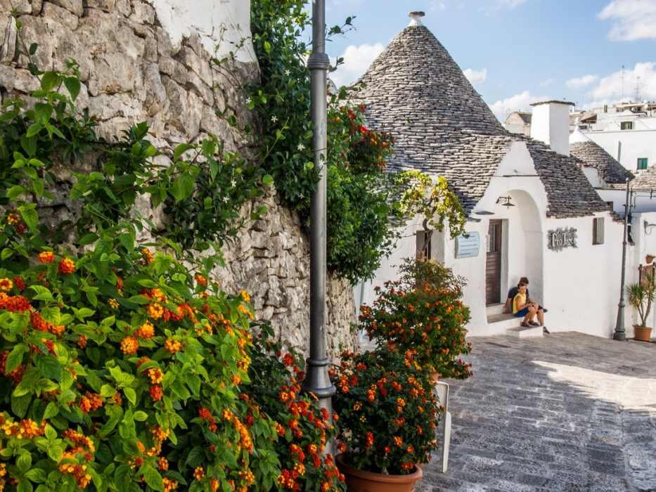 Alberobello trulli, Puglia