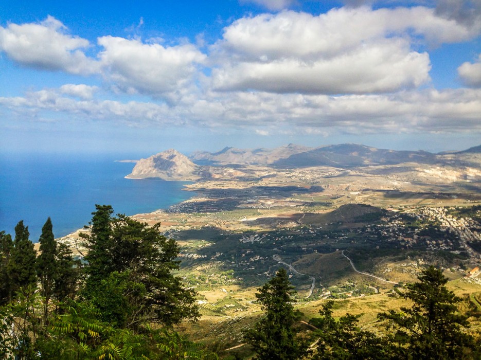 View from Erice