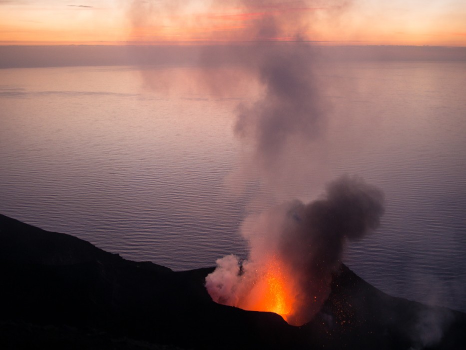 Stromboli eruption