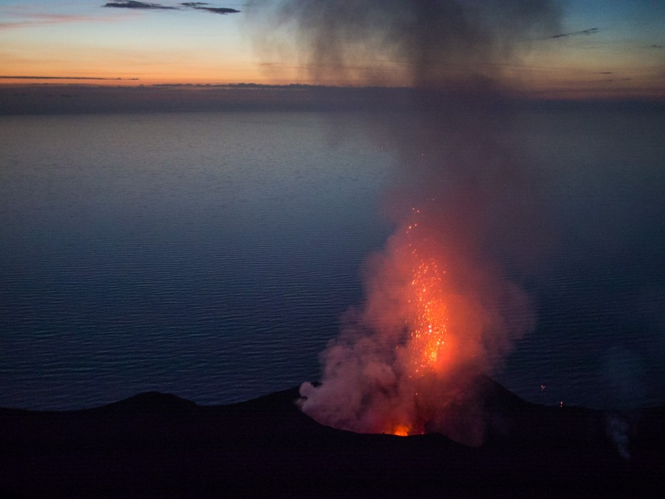 Stromboli eruption