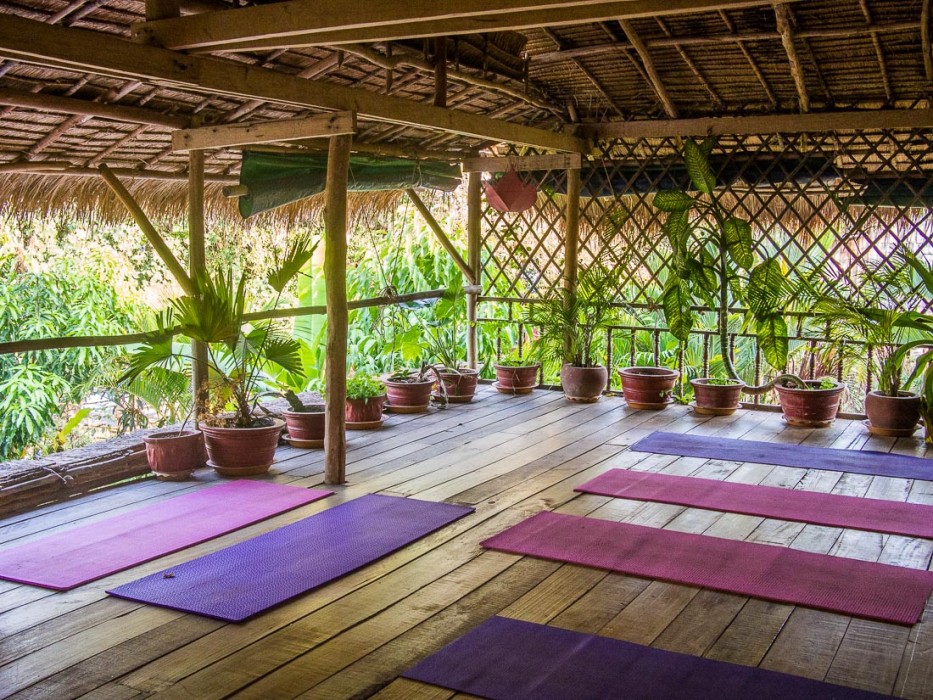 Banteay Srey spa yoga studio, Kampot, Cambodia