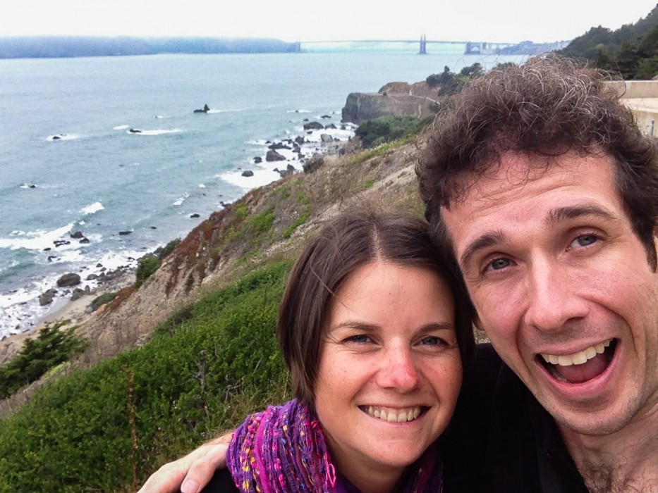 Erin and Simon in San Francisco