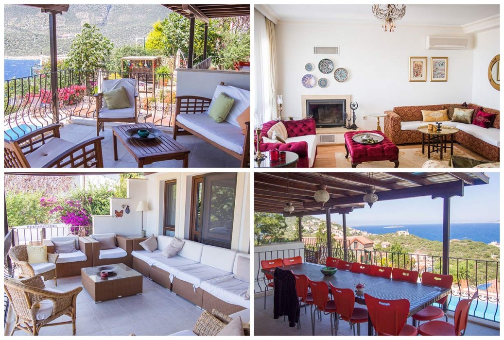 Villa Kibele lounges