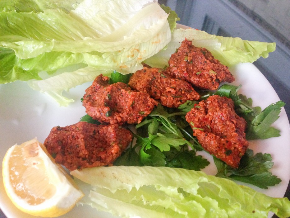 Çiğ köfte: vegetarian food in Turkey