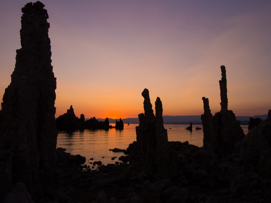 Mono Lake, California at sunrise