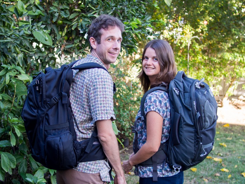 Best carry-on backpacks for digital nomads: Tortuga & Osprey Farpoint 40