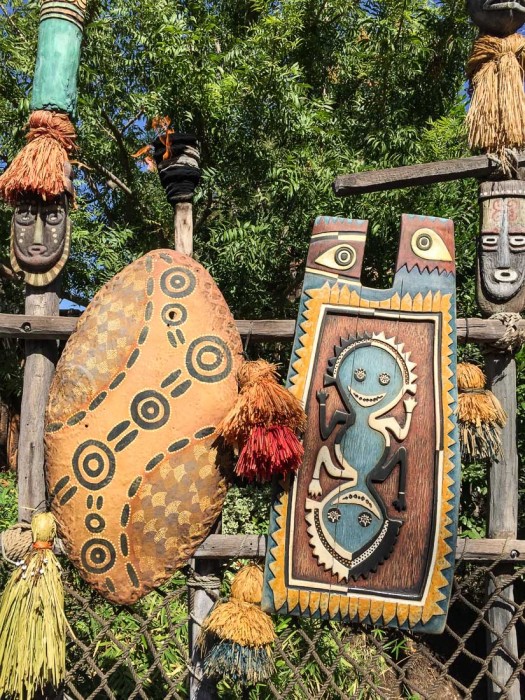 Tikis at Disneyland California