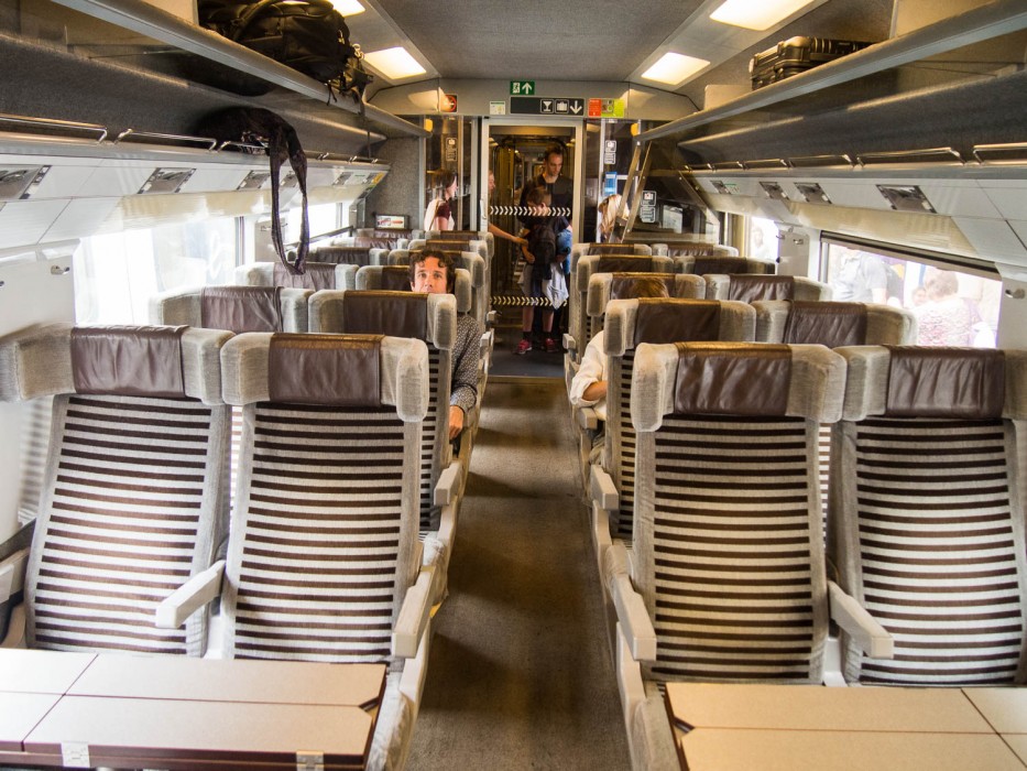 Eurostar standard class