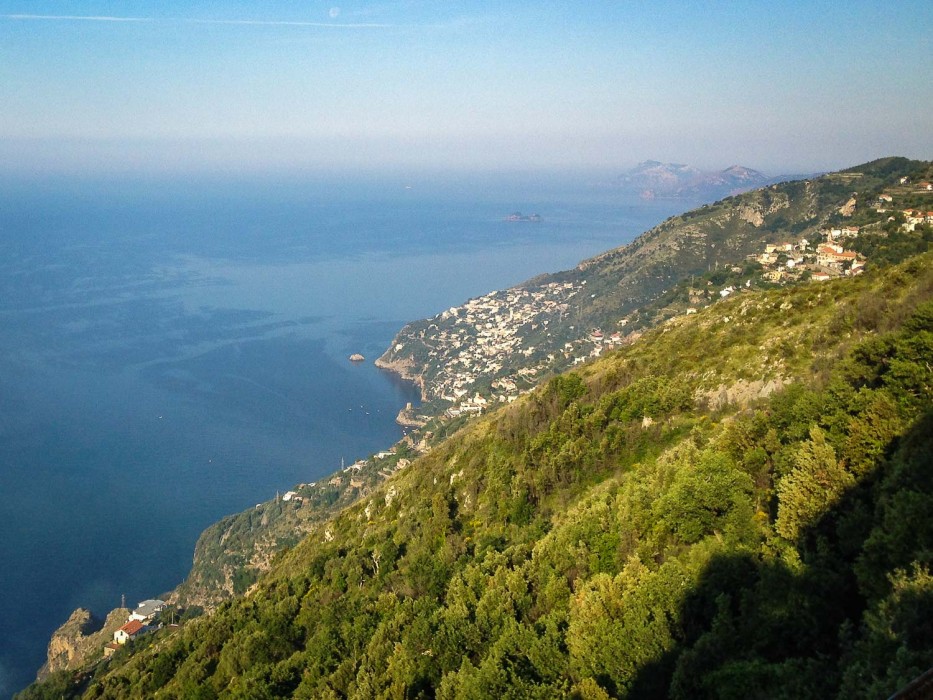 View from San Lazzaro, Amalfi Coast, Italy