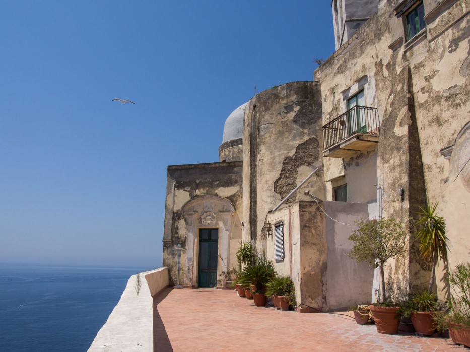 View from Abbazia di San Michele, Procida, Italy