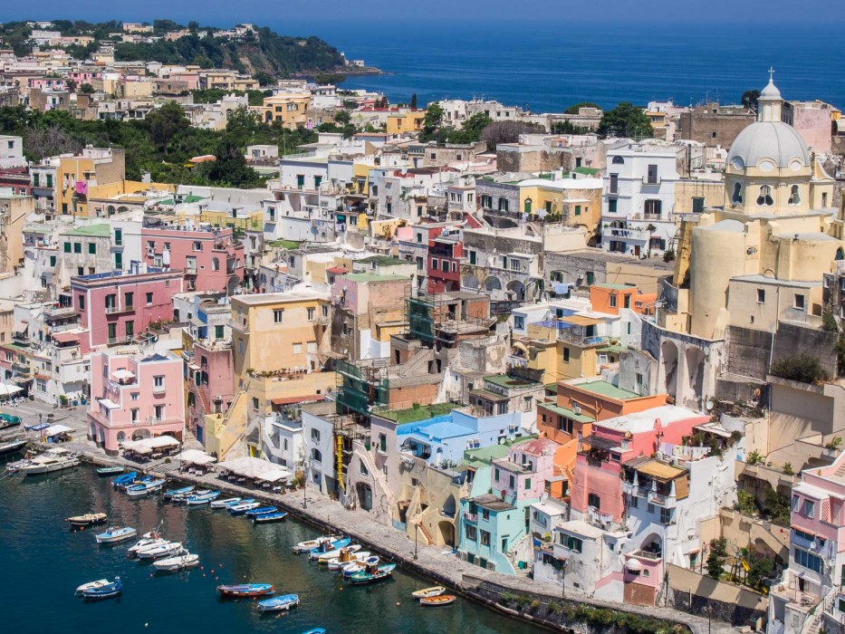 Marina Corricella, Procida island, Italy