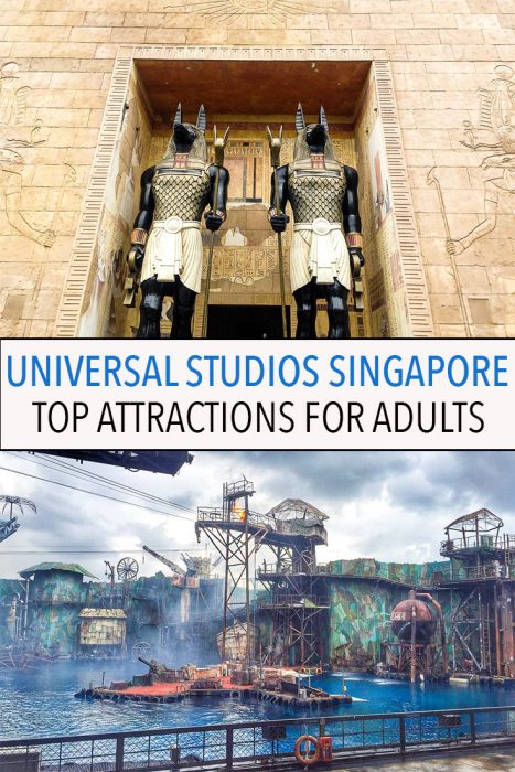 The best rides and attractions for adults at Universal Studios Singapore on Sentosa Island
