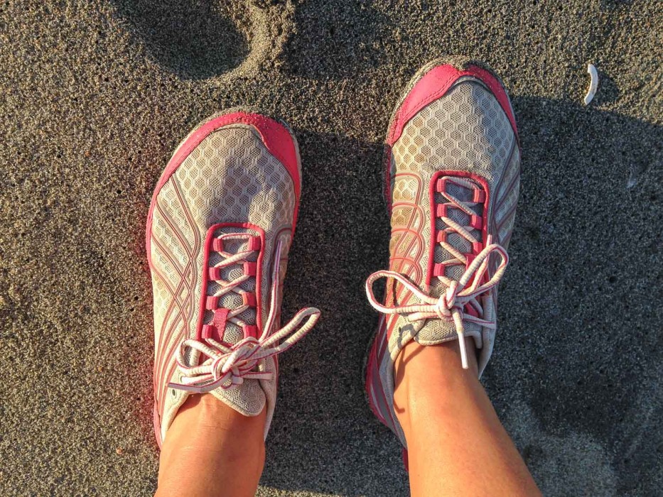 Minimalist running shoes for travel- Merrell Road Glove Dash 2