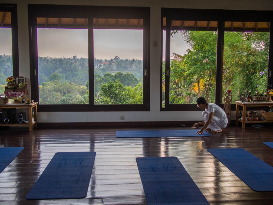 Things to Do in Ubud- Yoga at 