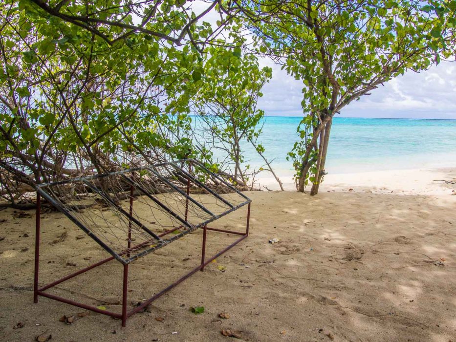 Jolie chairs in the Maldives