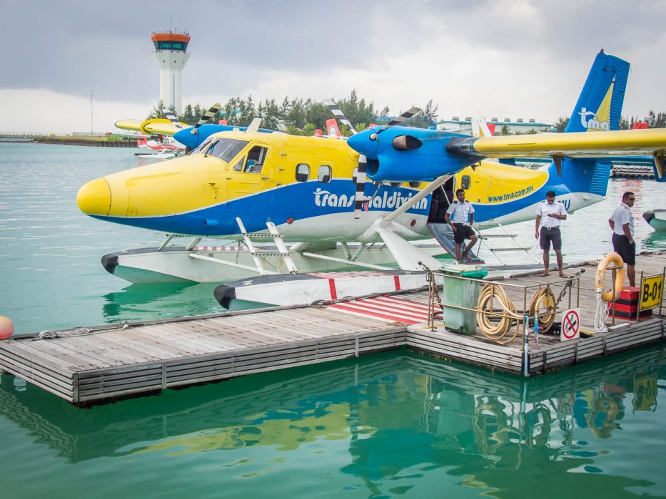 Seaplane pilots Maldives