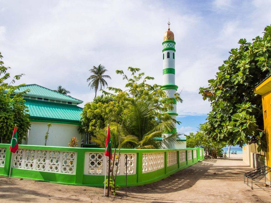 The mosque on Fulidhoo