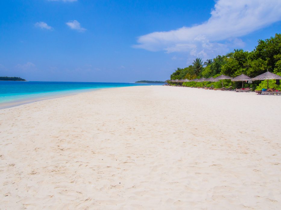 Reethi Beach Resort review: the west beach