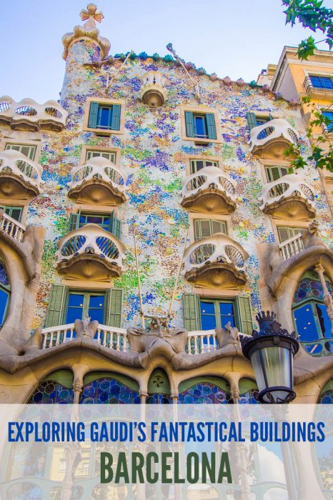 Gaudi's Casa Batllo was one of the stops on the Gaudi in Context walk we did with Context Travel in Barcelona. We learnt about the background to Catalan modernisme and saw many fantastical buildings by Gaudi and his peers. Definitely a highlight of Barcelona. 