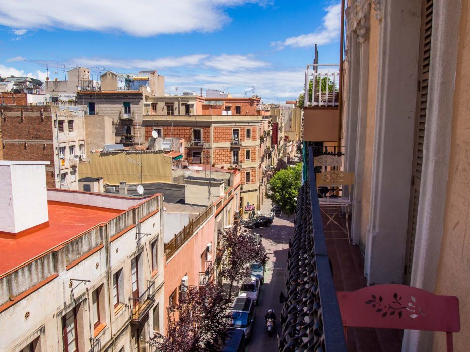 Gracia, Barcelona Waytostay apartment balcony view