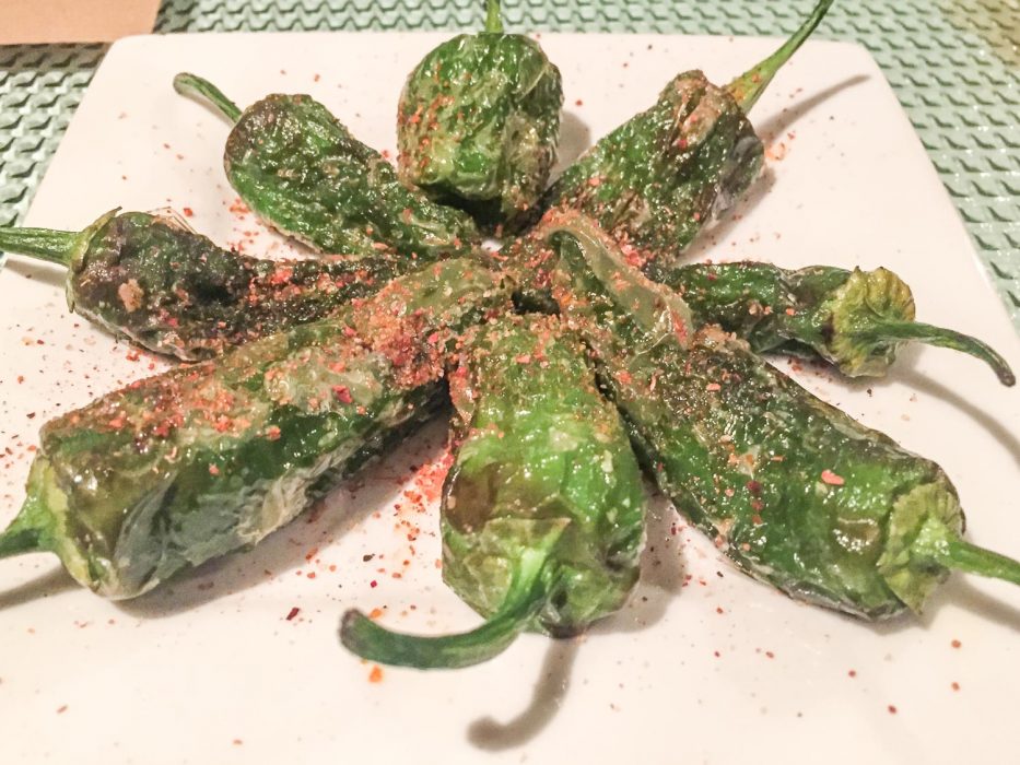 Vegetarian Restaurants Barcelona - Pebrots de Padrón at Sesamo