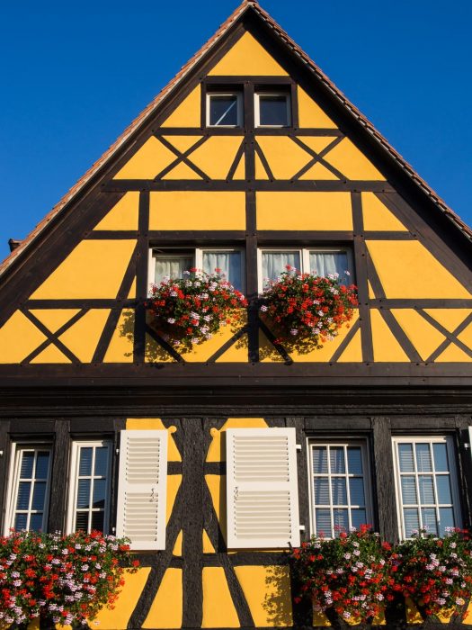 Colmar half timbered house